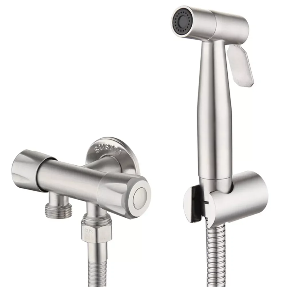 

Bidet Sprayer Bidet Faucets Toilet Hand Spray Stainless Steel Bidet Set Toilet Bidet Sprayer Self Cleaning Shower for Bathroom