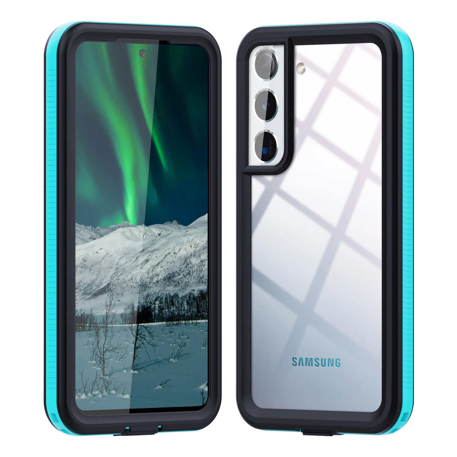 

IP68 Waterproof Phone Case for Samsung S22U S22/S22+/S22Ultra S22 Plus Built-in Screen Protector Heavy Duty Shockproof Cover