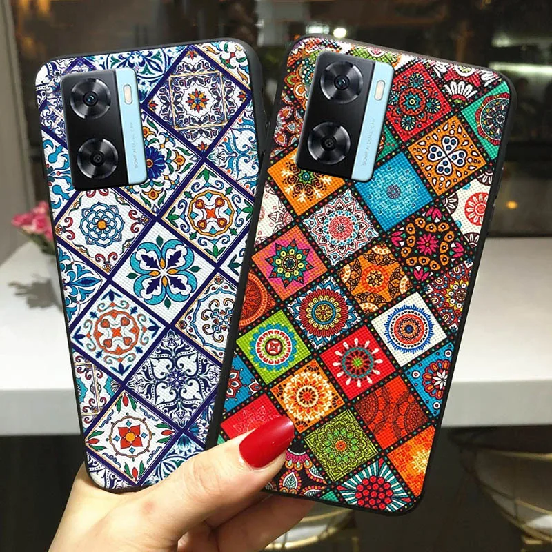 

3D Relief Phone Case For OnePlus Nord N20 SE N 20 Case Floral Silicon Cover For One plus Nord N20 SE Case N20SE Fundas Coque