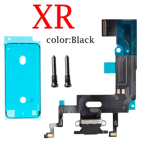 USB-порт Зарядное устройство Док-станция соединитель микрофон зарядный гибкий кабель для iPhone X XR XS Max док-станция Зарядка гибкий кабель