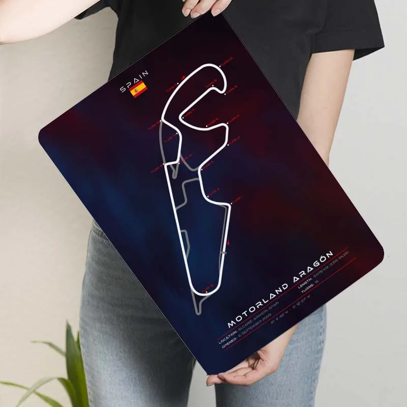 Металлический знак MotorLand Aragon