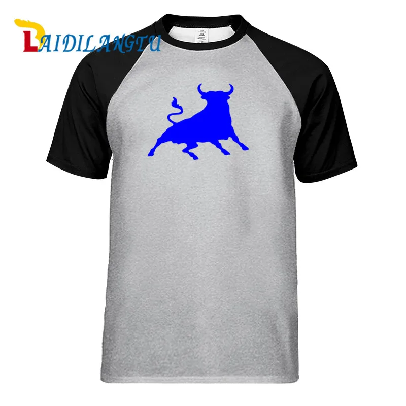 

Мужская одежда 2022, футболки с испанским бульфайтингом, мужская хлопковая Футболка реглан с коротким рукавом, забавная Мужская футболка, мужские футболки, топы