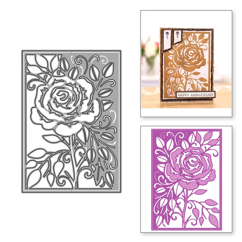 

Flower Metal Cutting Dies for Scrapbooking New 2022 Mold Cut Stencil Handmade Tools DIY Card Make Mould Model Craft Decoration