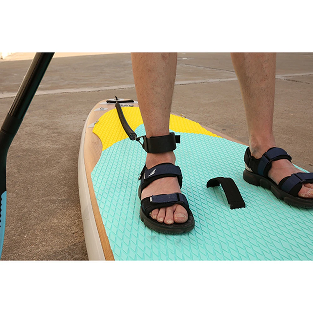 Practical Fits Any Ankle Size: Comfortable Ankle Strap Fits Any Ankle Size Paddle Board Legs Surfboard Leash Leg 250g Bule TPU