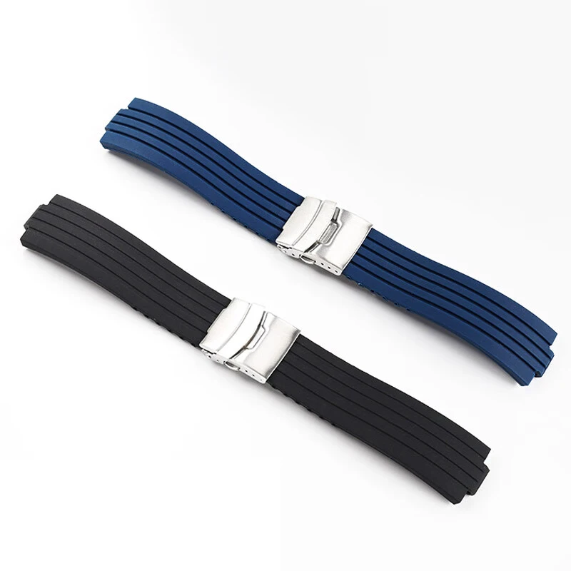 22-11 мм 24-12 выпуклый силиконовый ремешок для часов ORIS AQUIS 7730 7740 дайвинга