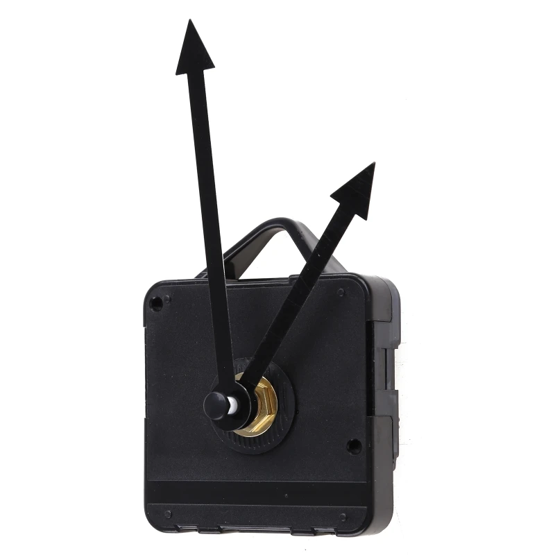 

652F DIY Quartz Clock Movement Mechanism Non Ticking DIY Wall Clock Mechanisms with Hands Set for Repair Parts Replacement