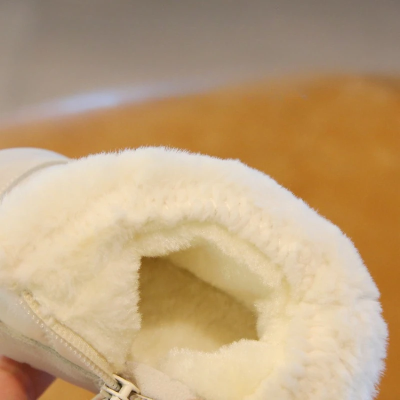 Ботинки детские зимние Нескользящие на мягкой подошве х/б