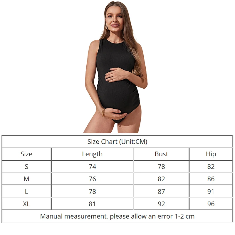 Купальник с бантом и открытой спиной для беременных женщин слитный купальник