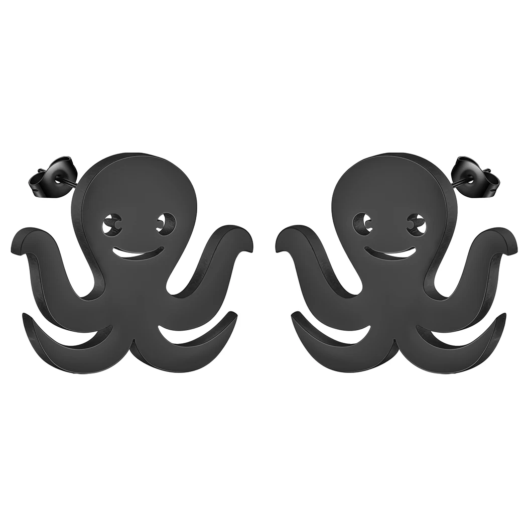 QIAMNI нержавеющая сталь творчество милая Осьминог глубоководная Медуза