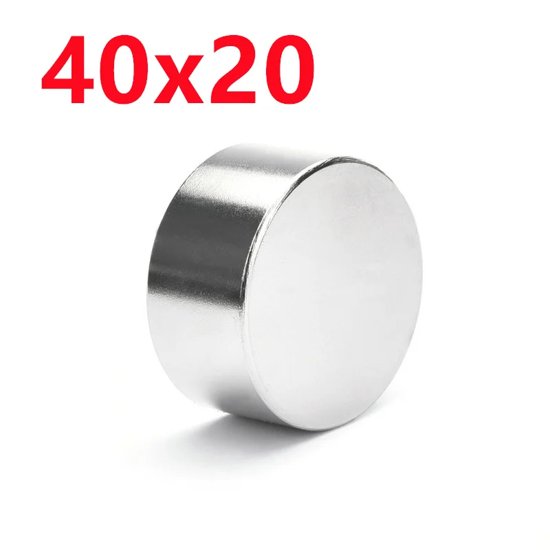 

Magnet N52 40x20mm Hot Round Strong Search Magnets Neodymium Magnet Rare Earth Powerful Permanent Magnetic Imanes