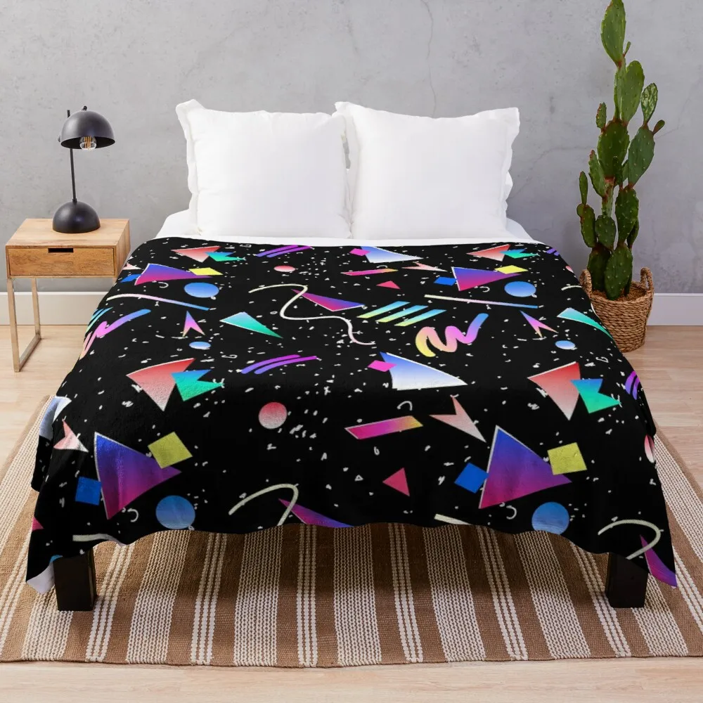 

HELLO MEMPHIS (black) Throw Blanket Camping blanket soft bed blankets