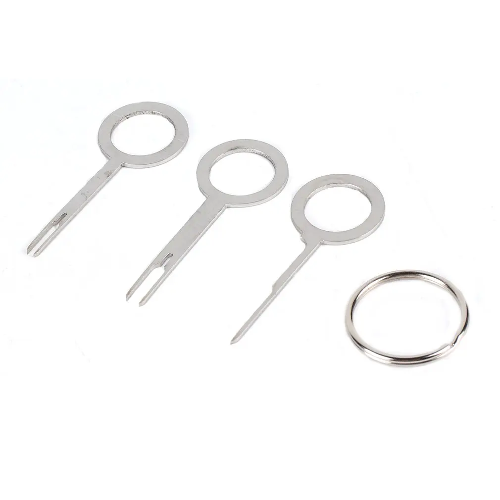 

Cimiva 3pcs Car Plug Circuit Board Wire Harness Terminal Extraction Pick Connector Crimp Pin Back Needle Remove Tool Set 0.43JC