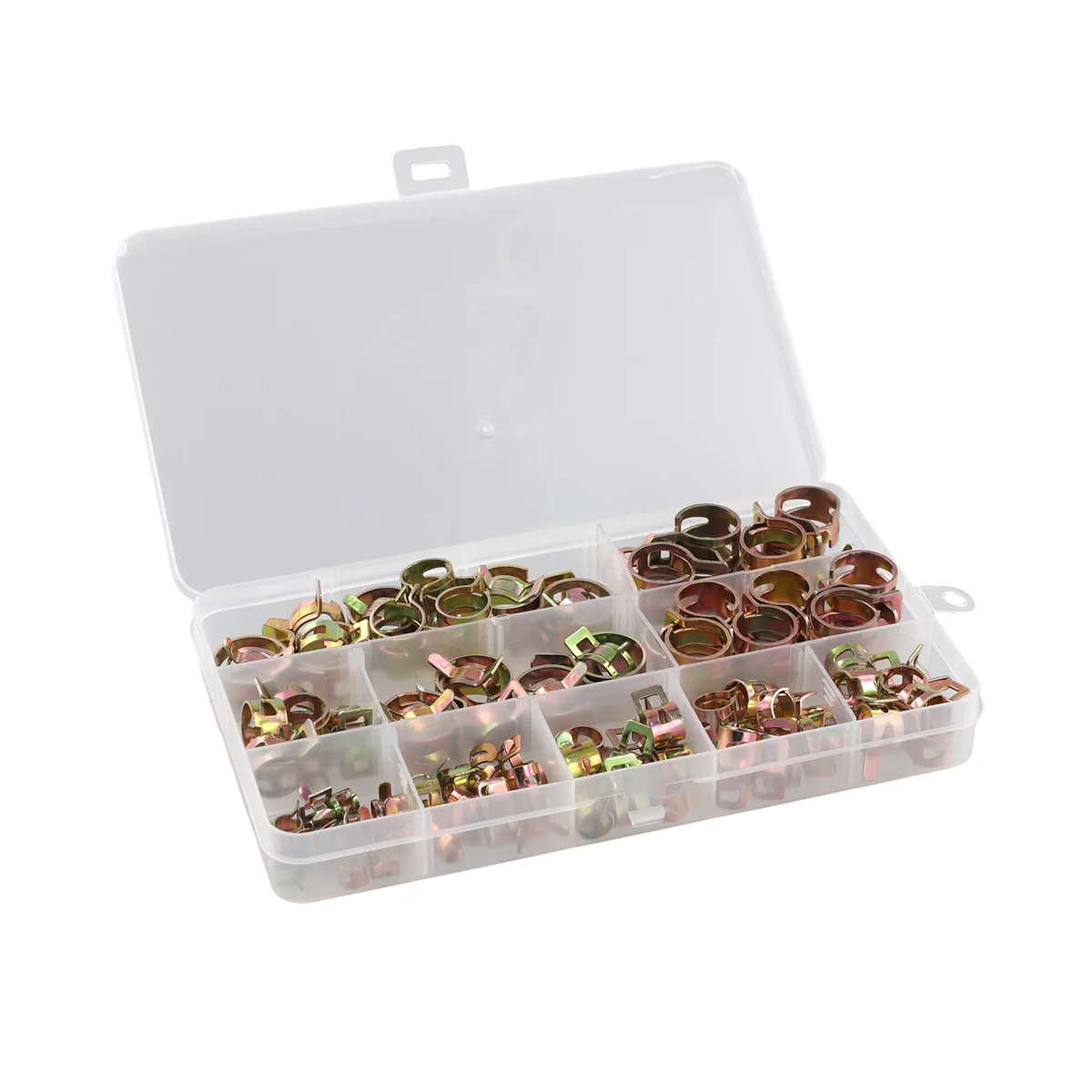 100 шт. пружинные зажимы для автомобиля грузовика мазута воды зажим шланга трубки