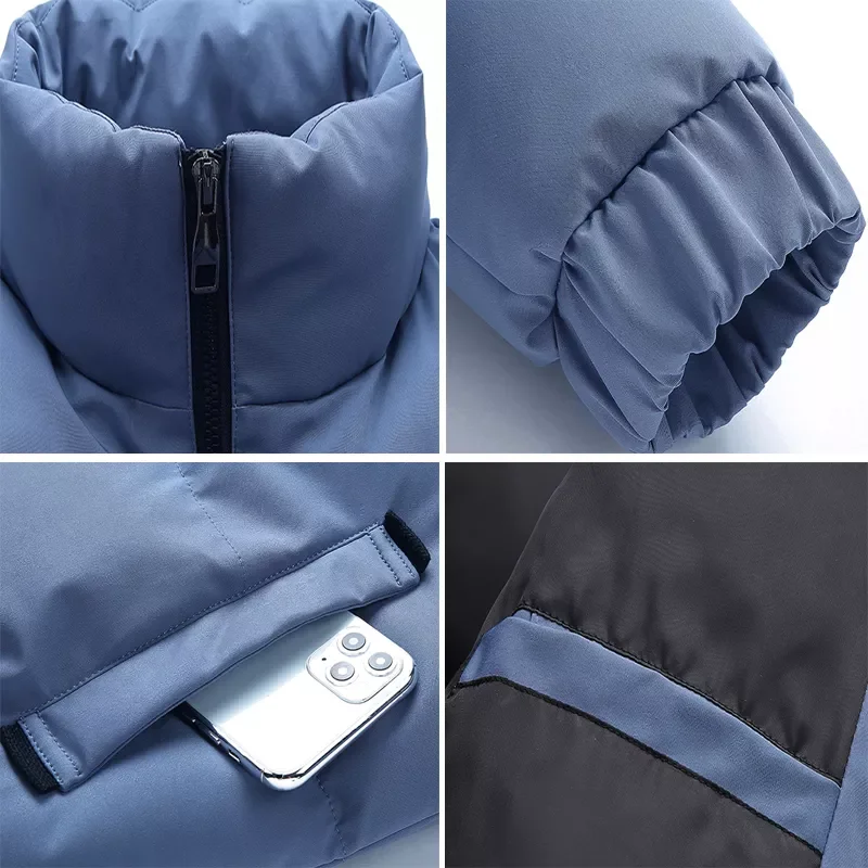 Sport Thick Warm Slim Fit Jackets Clothing 8XL Winter Mens Bomber Fashion Men Thermal Parkas Coats Casual Outwear