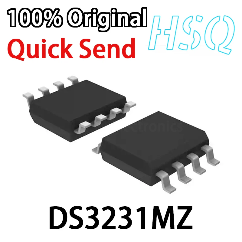 

5PCS DS3231M DS3231MZ DS3231MZ+ Real Time Clock Chip IC Tile SOP8