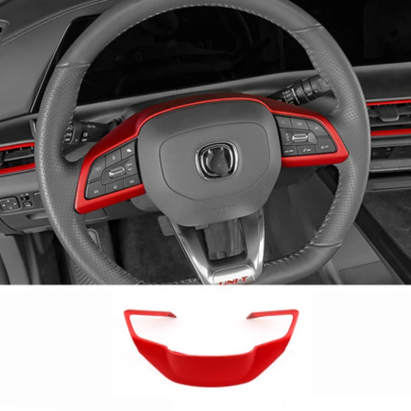 

Аксессуары для Changan CS35 PLUS, 2023-2025 кнопки рулевого колеса автомобиля из АБС-углеродного волокна, отделка, наклейка для управления рулевым колесом