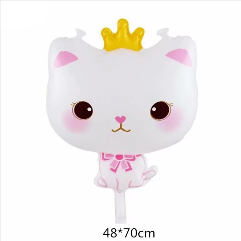 

Angel Cat Foil Balloons Cute Cat Helium Balloon Birthday Decoration Kids Toy air balls Event Party Supplie Baby Shower Globos