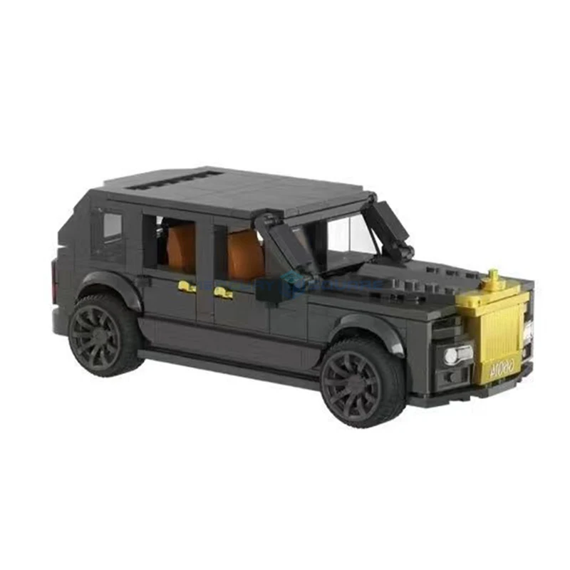 Роскошный автомобиль внедорожник MOC 66014 строительные блоки для бездорожья