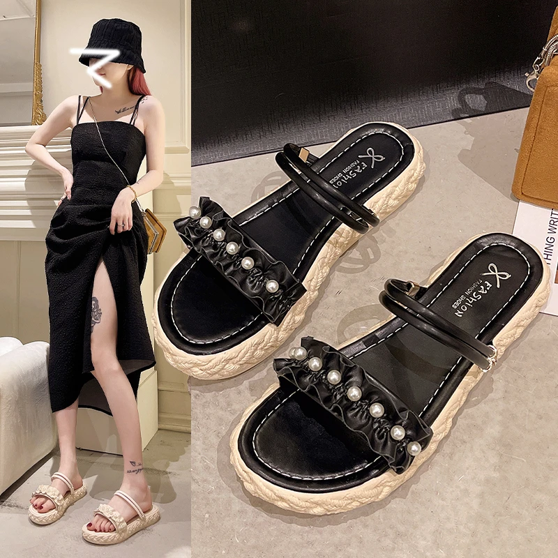 

Size 39-44 Women Sandals Spring Fashion Ladies Platform Ankle Strap Summer Shoes Woman Dropshinpping Femmes Sandales Wholesales