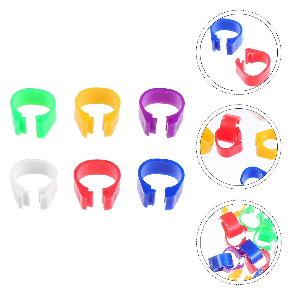 

Leg Rings Foot Pigeon Ring Bands Bird Identification Poultry Marker Chicken Birds Duck