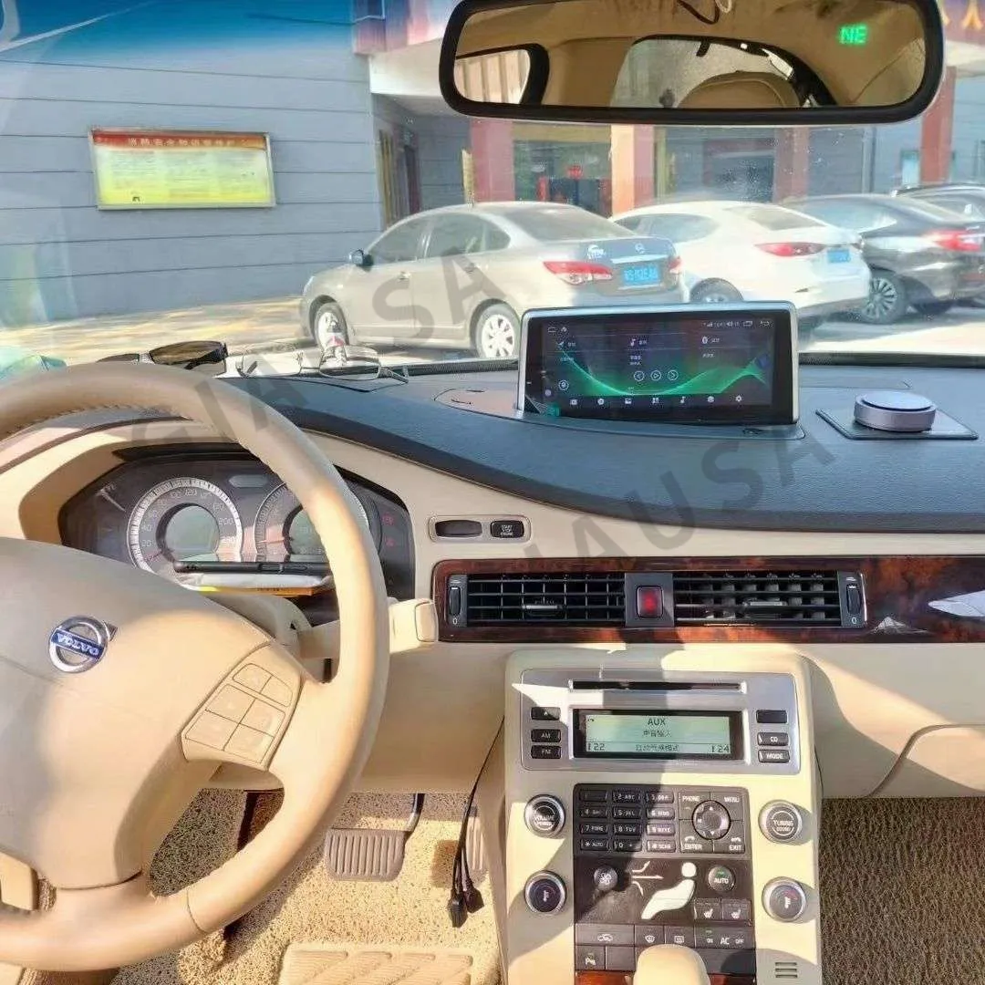 Автомобильный мультимедийный плеер 8 + 256 ГБ Android 12 для Volvo S80 2006 2007 2008 2009 2010 GPS Carpaly