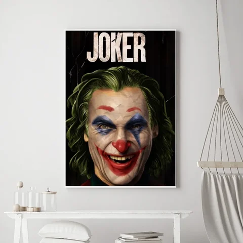 Плакат по мотивам фильма J-Joker, ВИНТАЖНЫЙ ПЛАКАТ, художественные принты для дома, картина для ванной комнаты, наклейка на стену, маленький размер