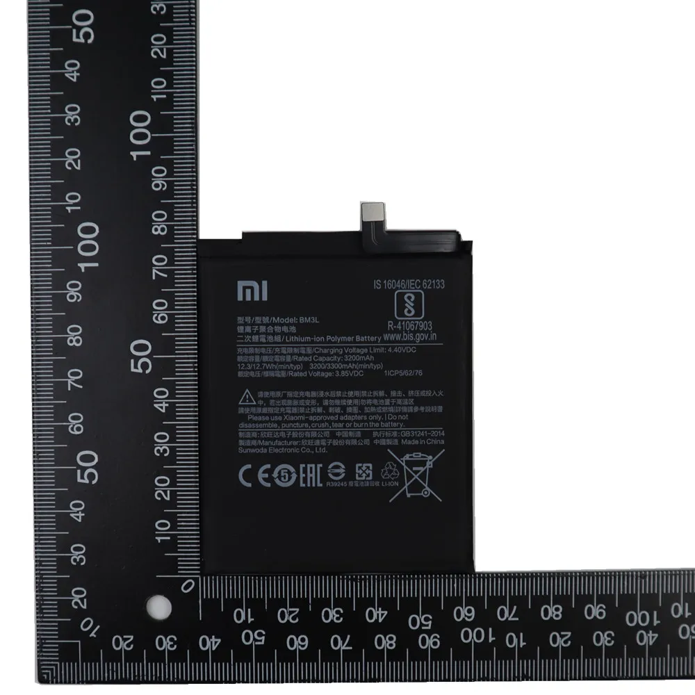 100 xiaomi original phone battery for xiaomi 9 mi9 mi mix 3 mix3 mi 8 mi8 m8 mix 2 mix 2s 8 lite mi8 lite replacement batteries free global shipping