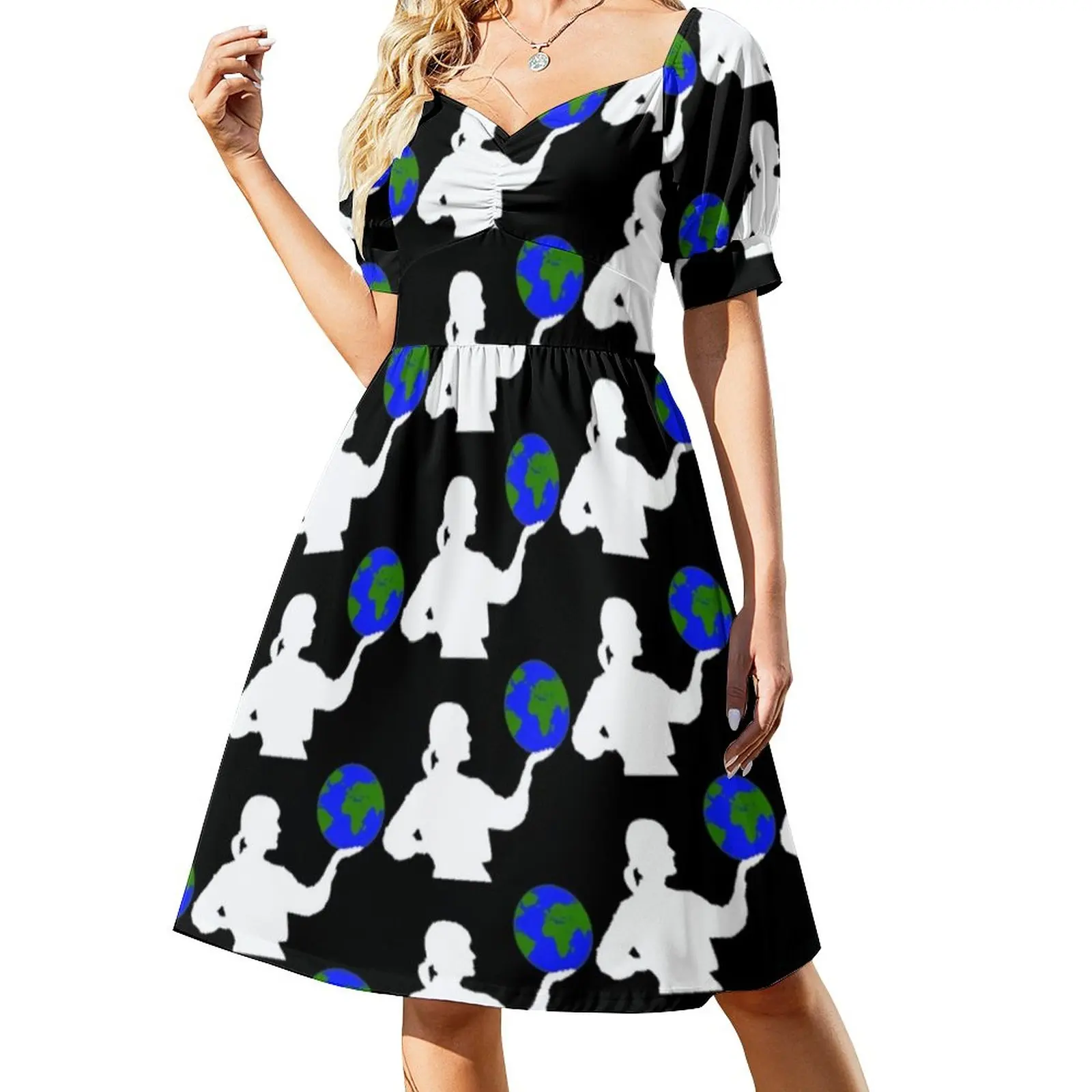 

Womens Rights Dress International Womens Day Beach Dresses Spring Aesthetic Casual Dress Pattern Vestido Large Size