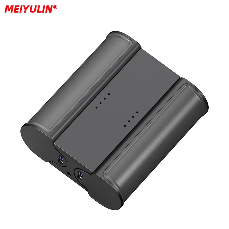 

Portable Power Bank Charger 5000mAh*2 USB C External Battery Fast Charging Small Docking Powerbank for iPhone 14 Xiaomi Samsung