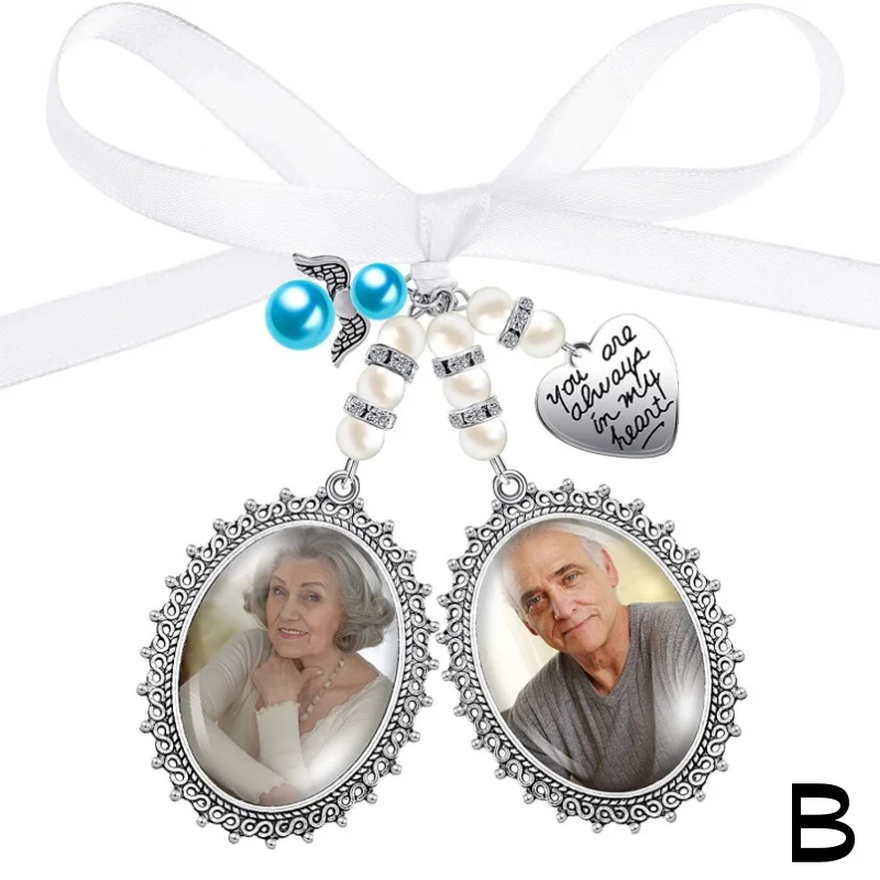 

Свадебный букет с фоторамкой