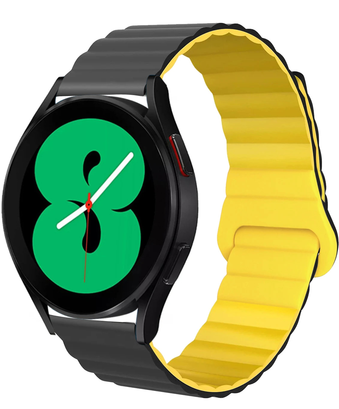 

Ремешок силиконовый для Samsung Galaxy watch 4 active 2 Gear S3 amazfit, браслет с магнитной петлей для HUAWEI watch GT 2e Pro, 20 мм 22 мм