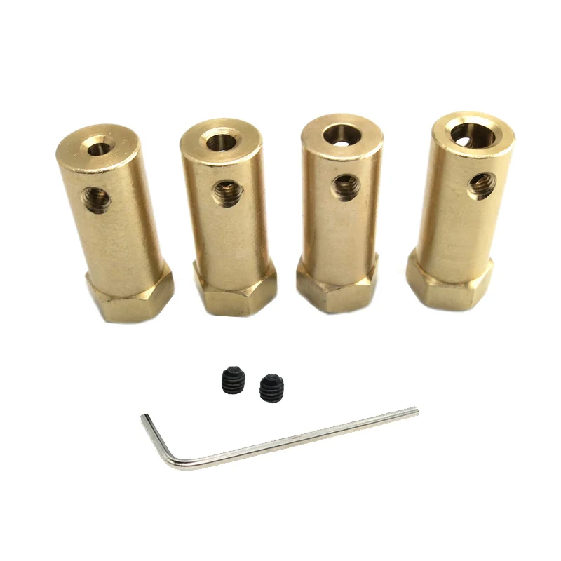 Жесткая Шестигранная муфта для басов шестигранный соединитель втулка вала