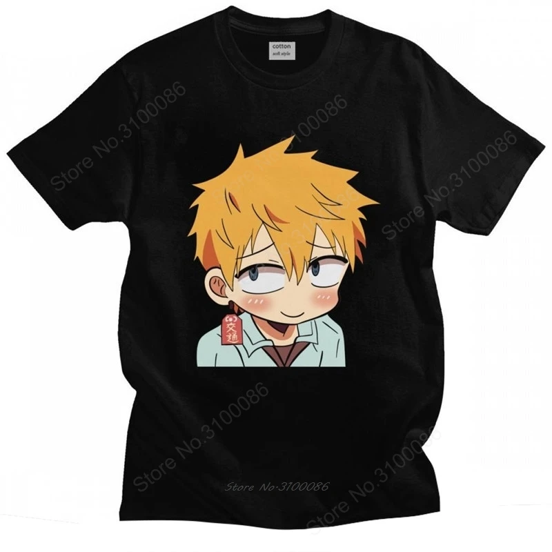 

Kawaii Мужская футболка с мангой Jibaku Shounen Hanako с короткими рукавами 100% хлопок футболка с О-образным вырезом с принтом унитаза футболки Hanako-Kun
