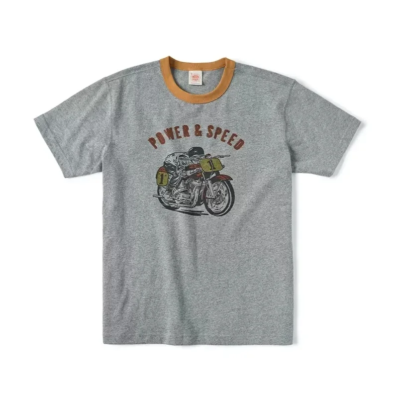 Футболка Летняя хлопковая с круглым вырезом 255 г