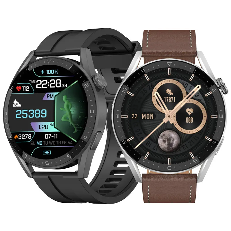 

DT3 Max Men Smart Watch NFC Bluetooth Call Music Player AI Voice GPS Tracker ECG Monitoring Wirelss Charging Smartwatch