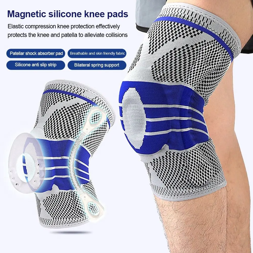 

Side Stabilizers Knee Brace Accessories Non Slip with Patella Pad Knee Protector Breathable Knee Pain Relief Knee Pad Sports