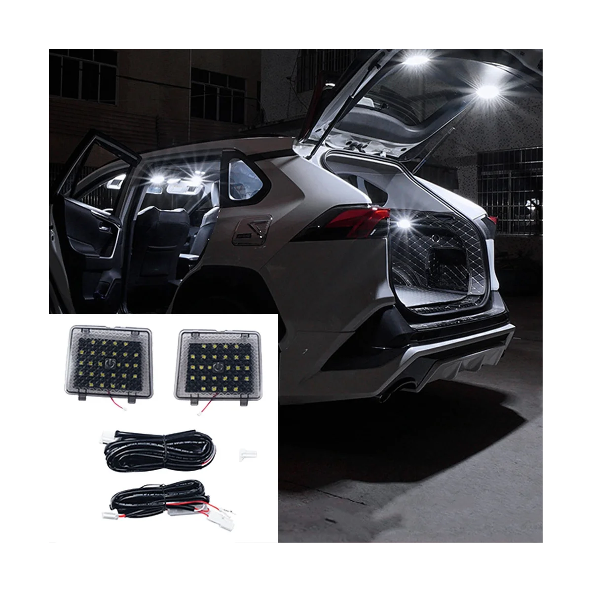 

Внутреннее освещение багажника, лампа для чтения багажника для Toyota Rav4