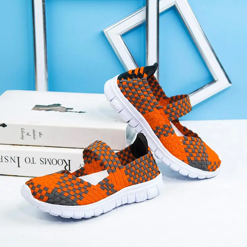 

light slip on High Platform Sports Shoes Girls' Sneakers Platform Women Plus Size Shoes Sport Purple Running Shoes Trainers