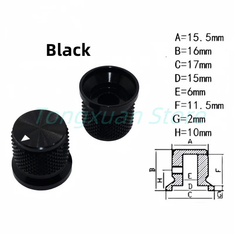 1 шт. потенциометр из алюминиевого сплава 17 х1 6 мм