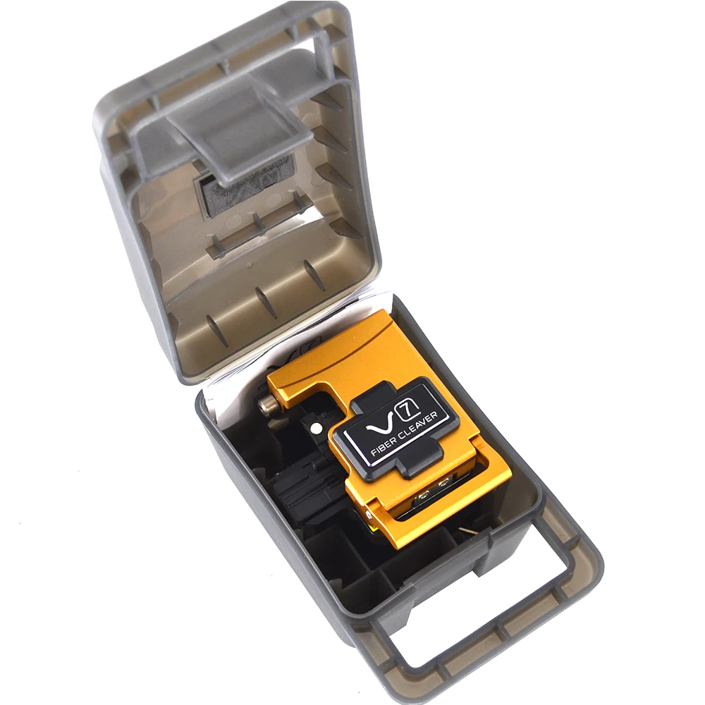 V7 Fiber optic Cleaver V7 Optical Fiber Cleaver Used in Fiber Fusion Splicer with 48000 Fiber Cleaver