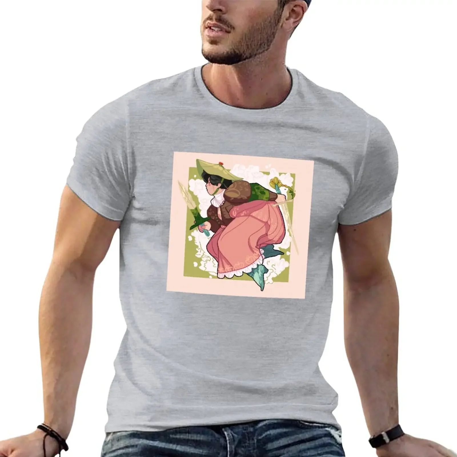 Футболка Knightcore мужская летняя одежда из искусственного аниме мужские