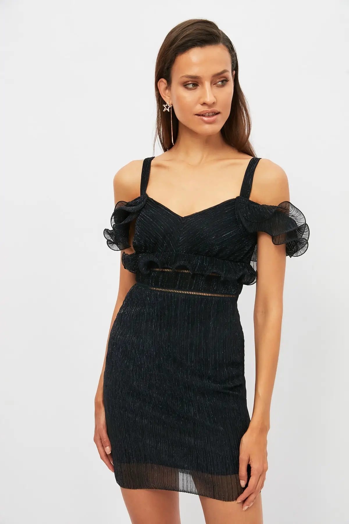 

Trendyol Collar Detail Dress TPRSS21EL3724