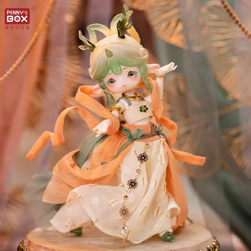 Penny Box Antu-China Dunhuang девятицветный олень серии 19 8 см Bjd куклы слепая коробка Mystery