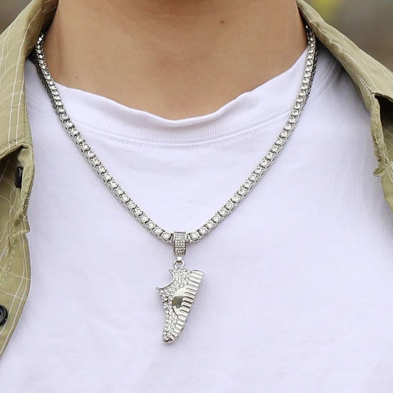 

Кулон в стиле «хип-хоп» с подвеской из кубинской цепи