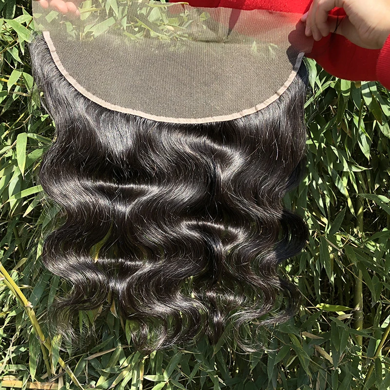 

13x4 HD Lace Frontal Pre Plucked Transparent HD Lace Closure Frontal Only Brazilian Straight Remy Human Hair Frontals Superlook