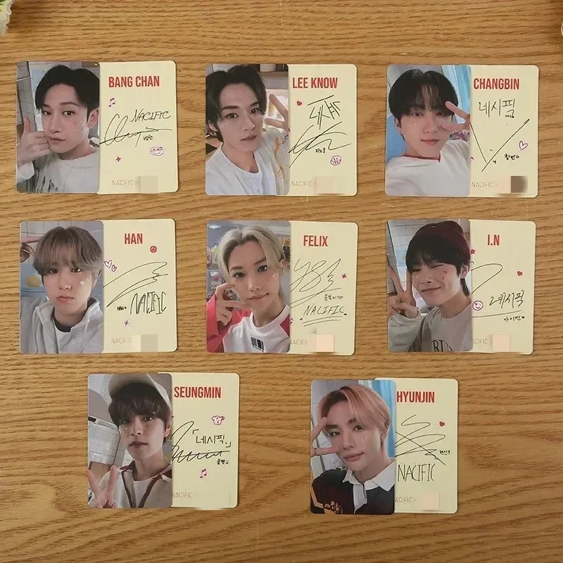 

Kpop Idol Stray MAXIDENT Photocard Fans Collection Высококачественная HD фотокарта для подарка