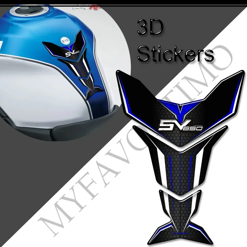 Наклейки на бак для Suzuki SV650A SV650X SV650 S X 2016 2017 -2022