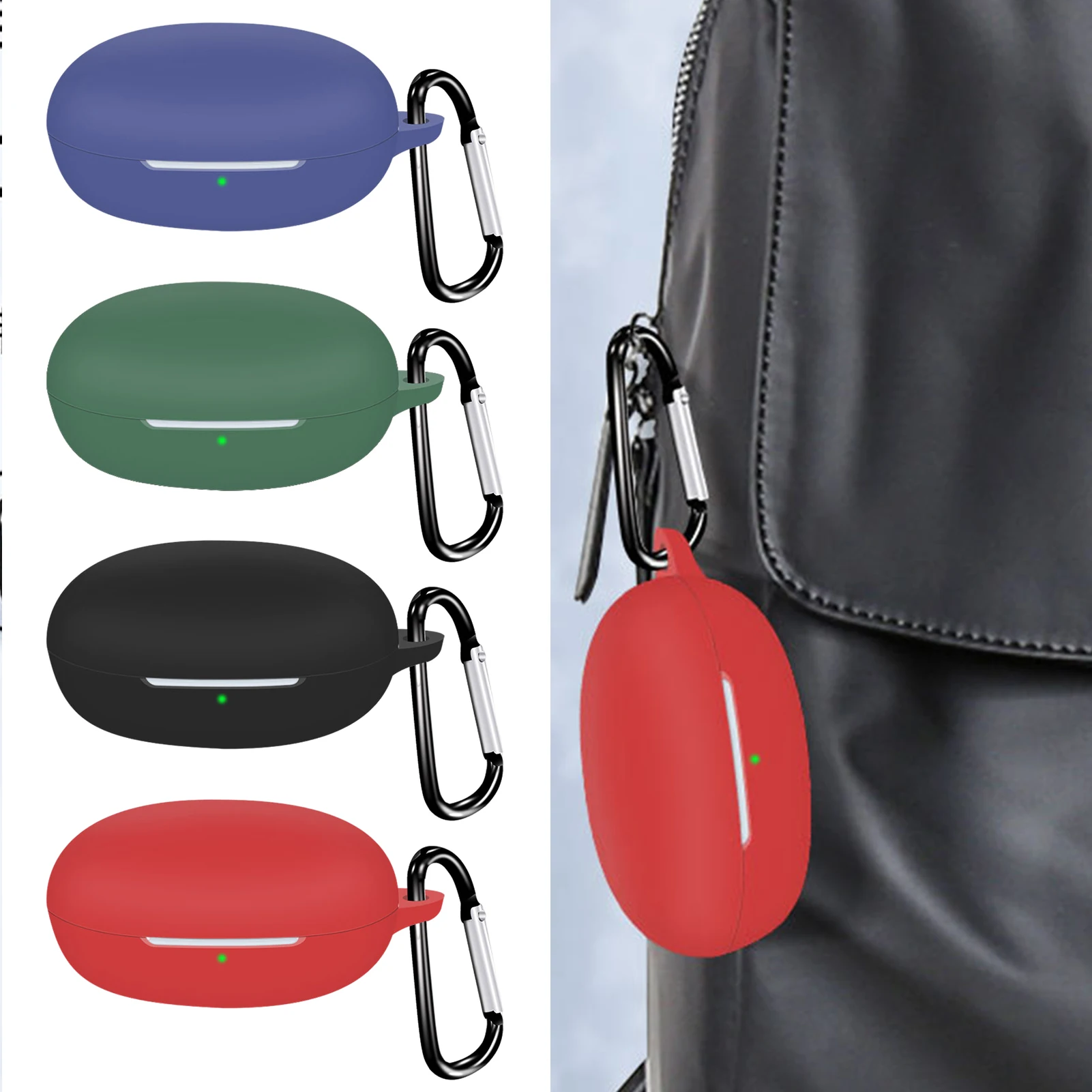 

Headphone Silicone Case Earphone Protective Cover for Realme Buds Q2