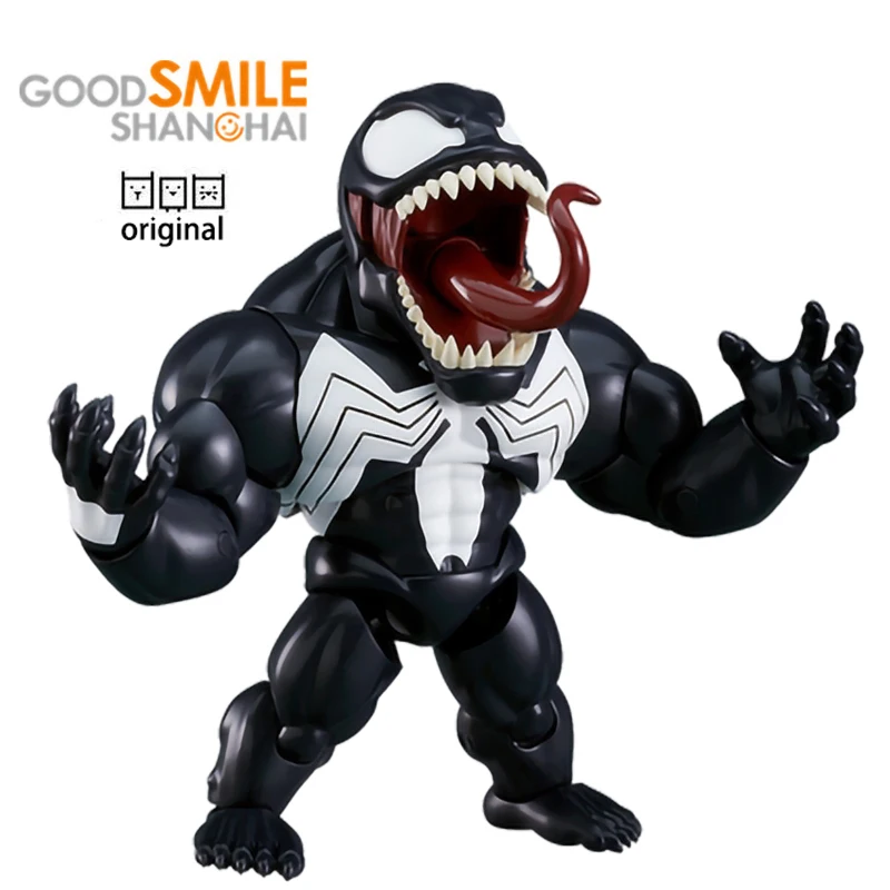 

Good Smile Marvel Comics Venom Nendoroid 1645 GSC Q Ver Kawaii Anime Figure PVC Model Toys Cartoon Action Figure Kids Toys Gifts