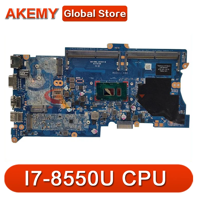 

L01042-601 L01042-501 L01042-001 Mainboard For HP ProBook 430 G5 440 G5 Laptop Motherboard DA0X8BMB6G0 With I7-8550U 100% Tested
